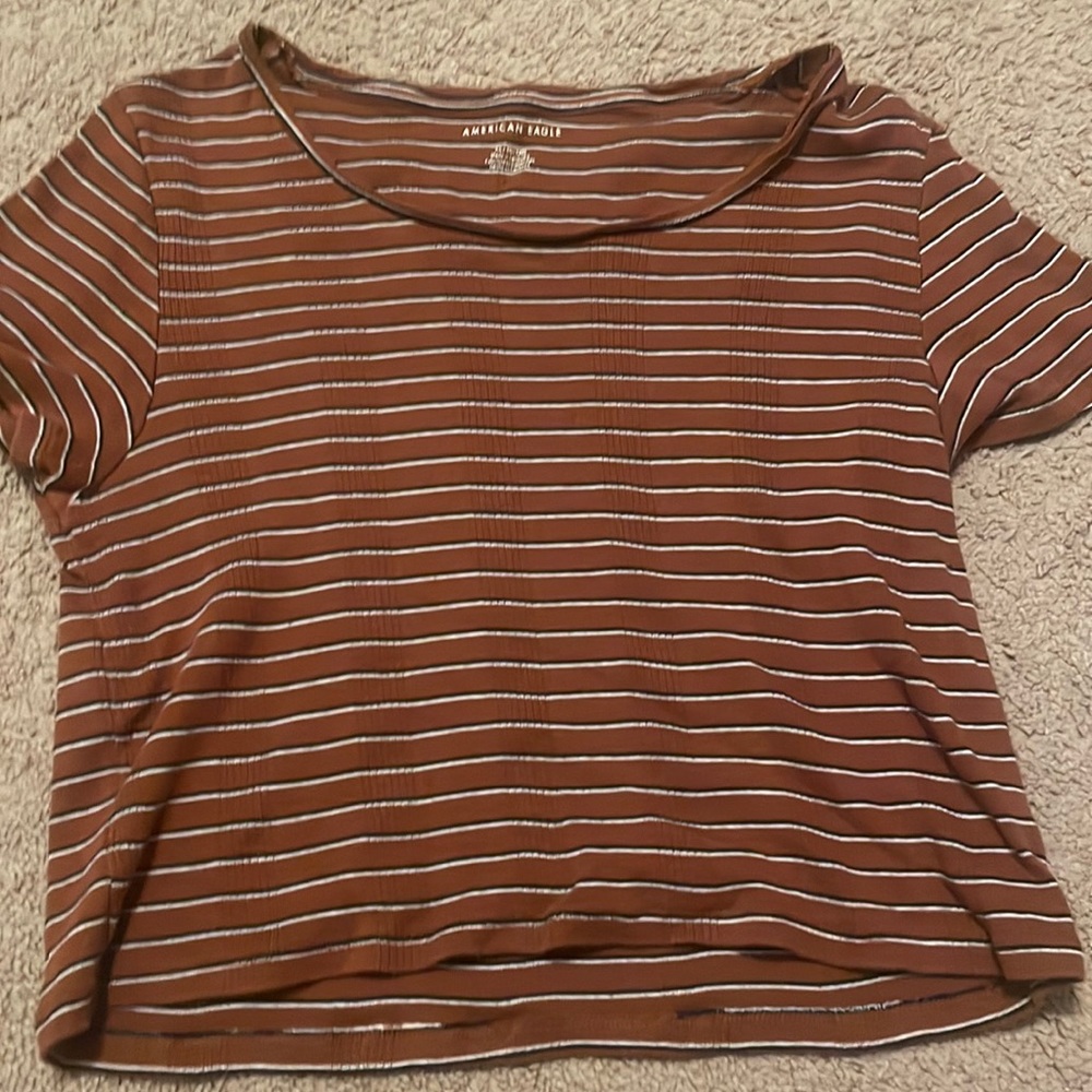 American Eagle Crop Tee